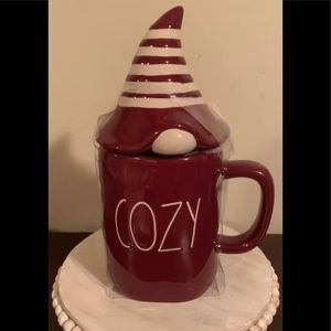 Rae Dunn COZY Topper Mug